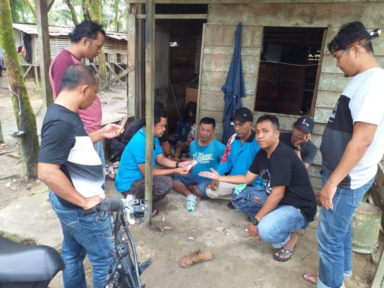  Pengedar Sabu di Desa Sumber Datar Kuansing Diciduk Polisi